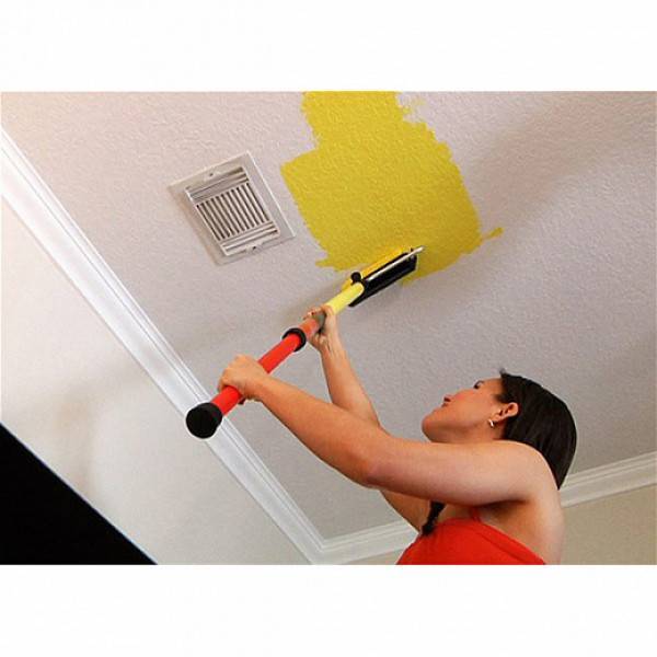 Как побелить потолок пылесосом: видео-инструкция как сделать своими руками и фото