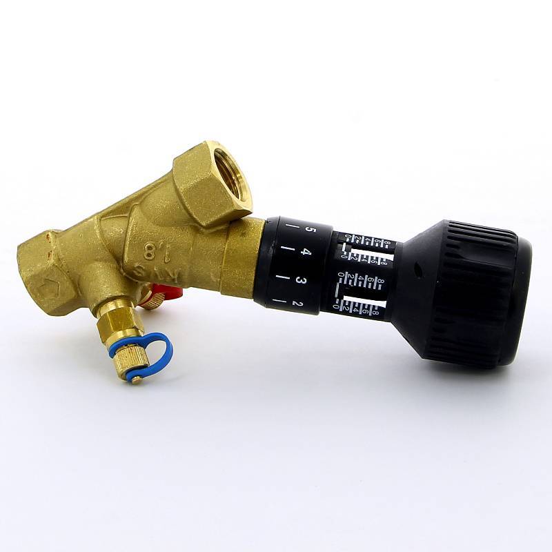 Балансировочный клапан для системы отопления - pechiexpert