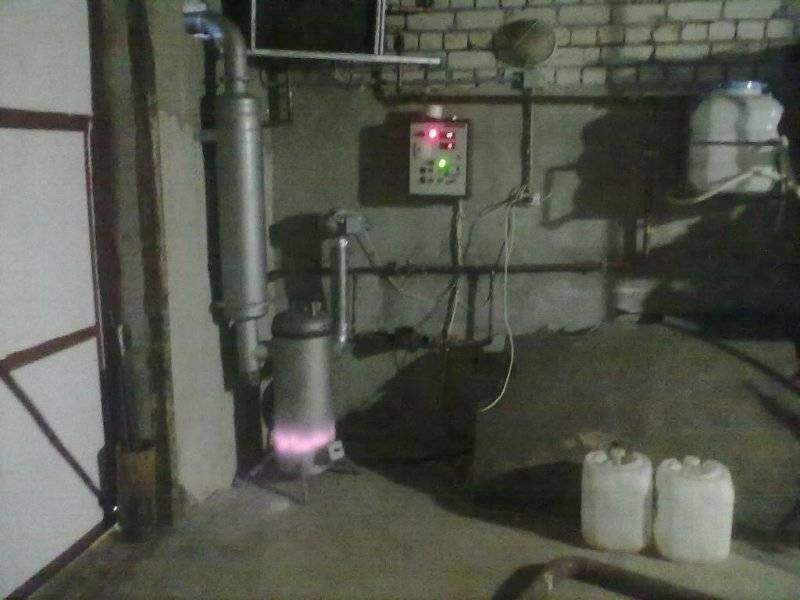 Водяное отопление в гараже своими руками: схемы, способы установки с электричеством и без