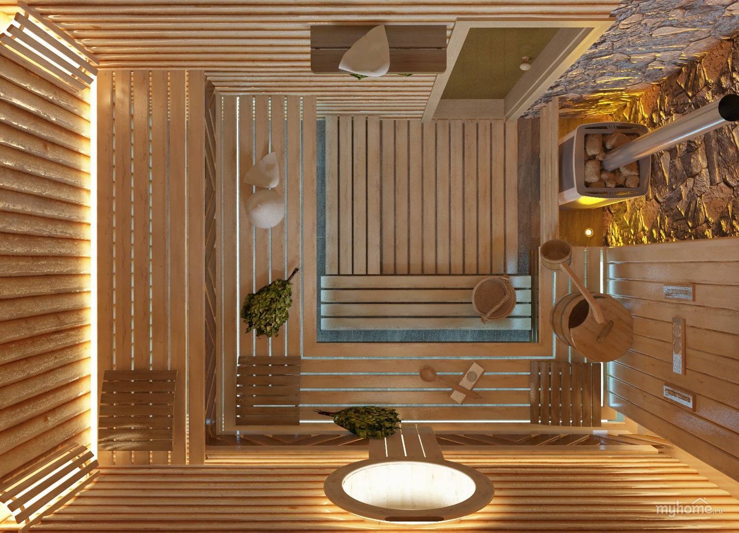 Оформляем дизайн бани внутри: советы для каждого помещения. интерьер бани и сауны: идеи дизайна (60 фото)