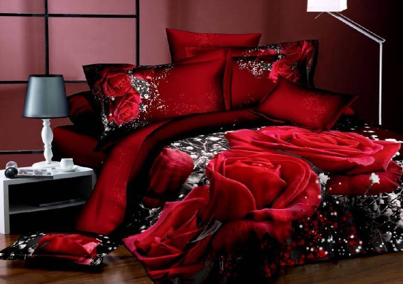 Какого цвета постельное белье выбрать — красное или розовое, черное или голубое. влияние расцветок на человека