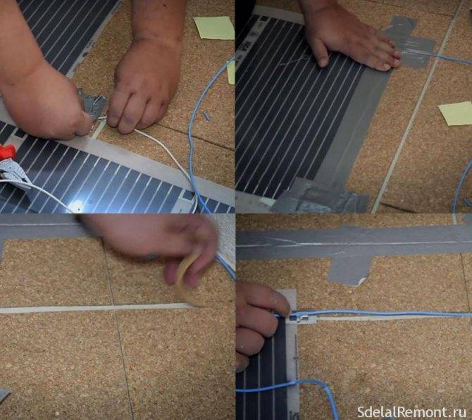 Инфракрасный теплый пол под плитку: особенности использования и монтаж