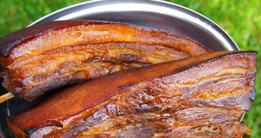 Свинина горячего копчения в коптильне рецепт с фото пошагово