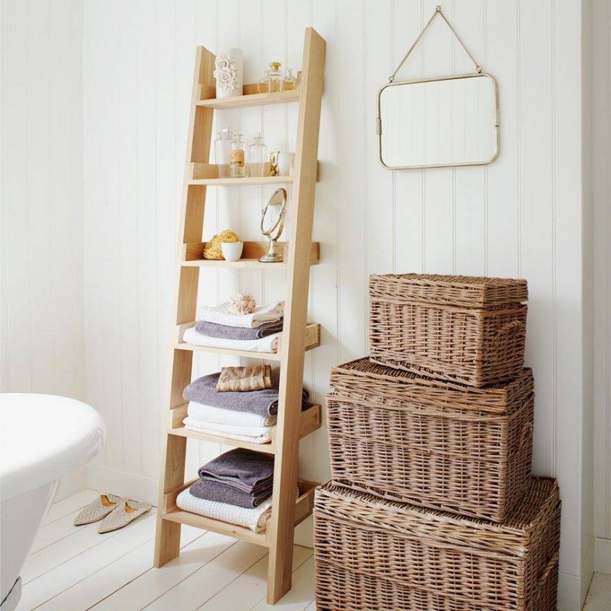 10 способов практичного хранения полотенец в ванной комнате
