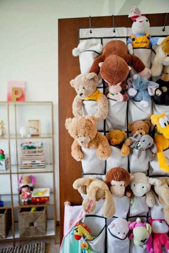 Как организовать хранение мягких игрушек: просто о наболевшем