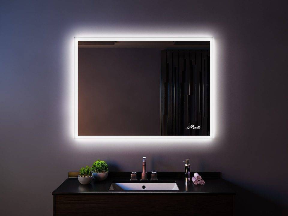Зеркало с подсветкой своими руками: особенности проектирования и пошаговая инструкция изготовления зеркала с подсветкой (100 фото)