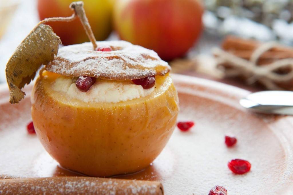 Десерт из яблок: простые и полезные десерты - еда и фигура