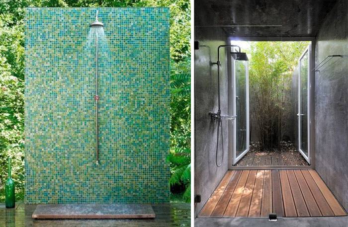 Летний душ своими руками - 115 фото лучших вариантов и обзор дизайнерских идей