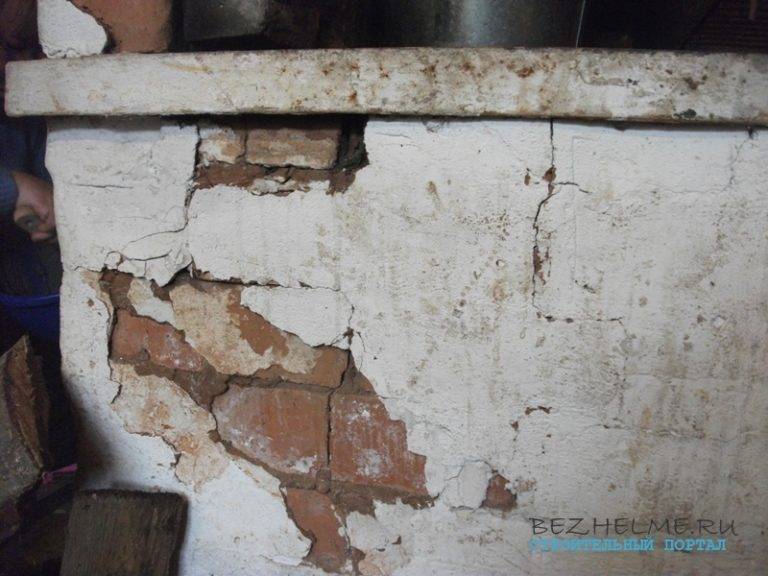 Чем замазать печку: причины появления трещин, способы устранения, обработка