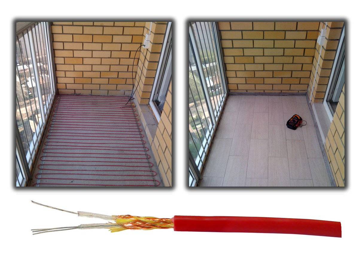 Как сделать теплый пол на балконе своими руками. инфракрасный, электрический, водяной теплый пол