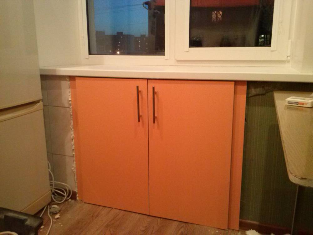 Холодильник под окном в хрущевке: отделка своими руками, переделка, фото » интер-ер.ру