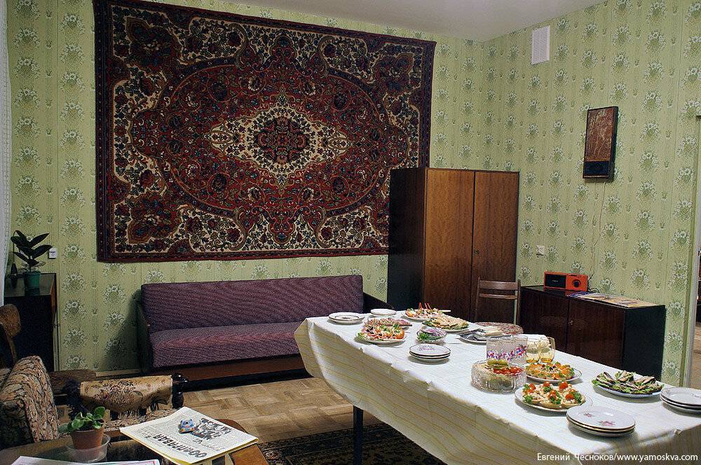 Использование советских ковров в современном интерьере, материал и идеи для декора — офремонт