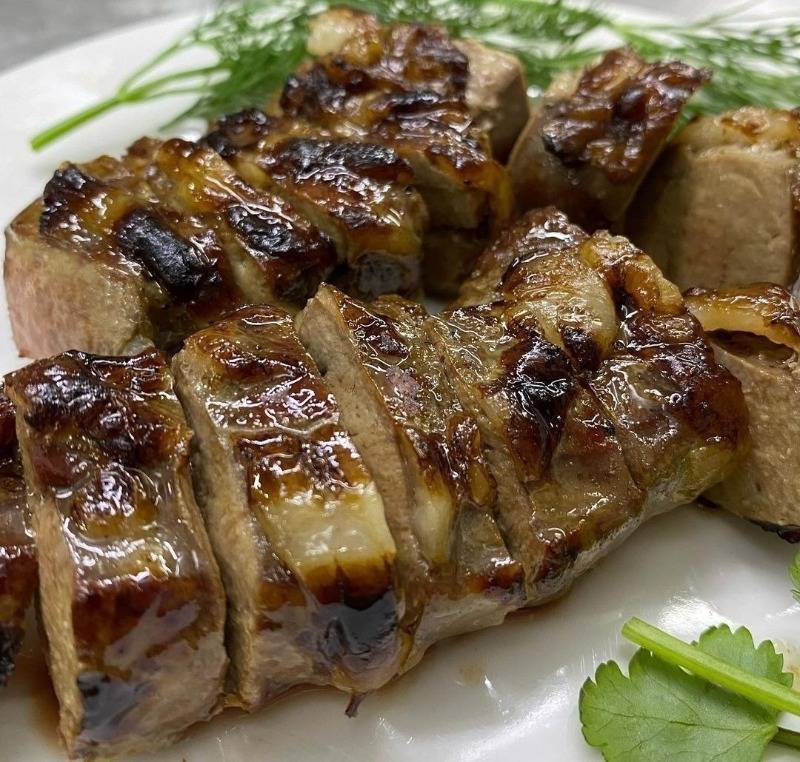 Шашлык из печени говядины – вкусное угощение для ваших гостей