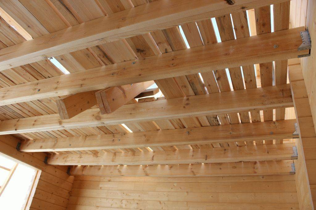 Как сделать потолок в бане из бруса: пошаговая инструкция