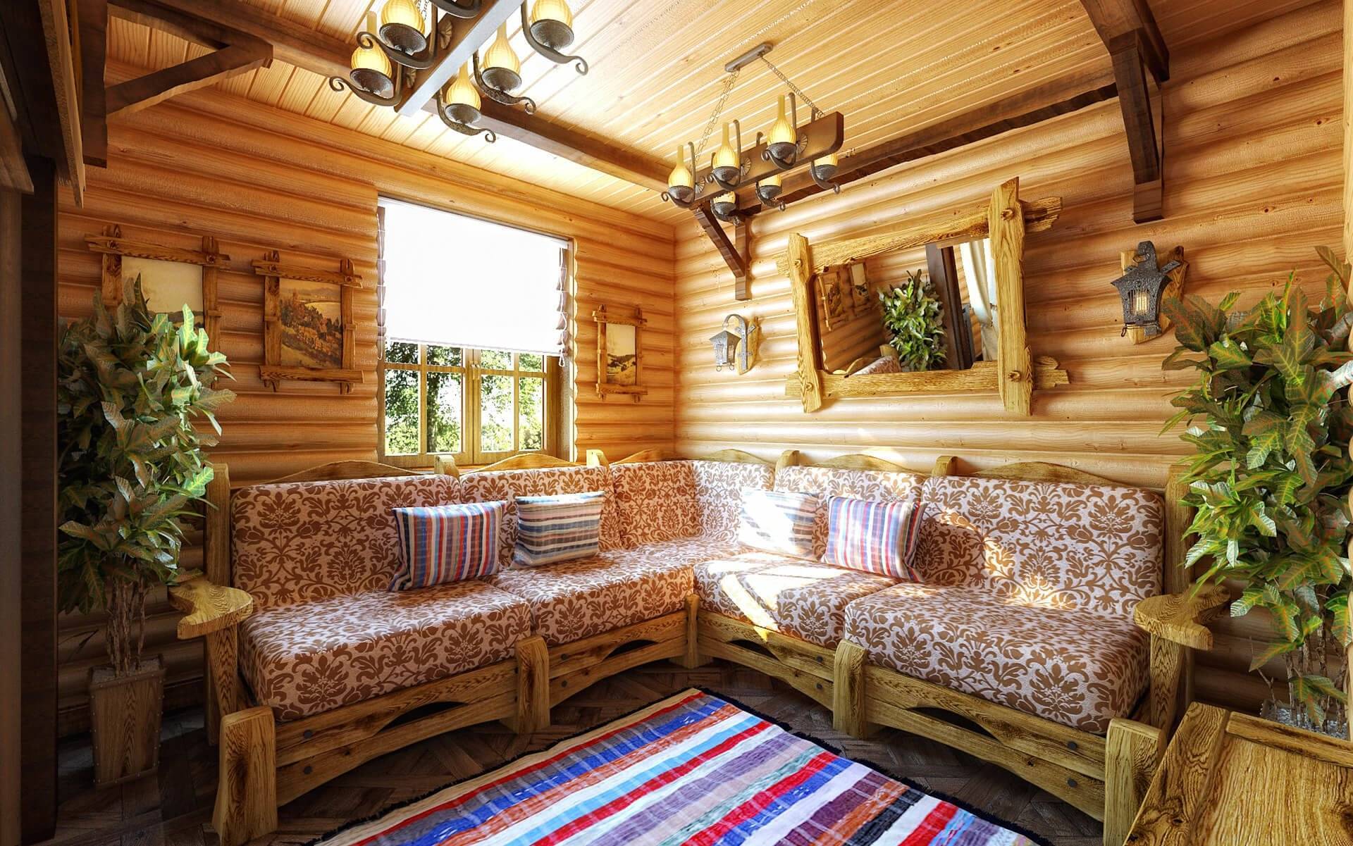 Деревенский стиль в интерьере - 100 фото самого уютного дизайна