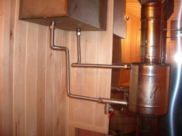 Теплообменник на трубу дымохода своими руками - установка в баню или гараж пошагово