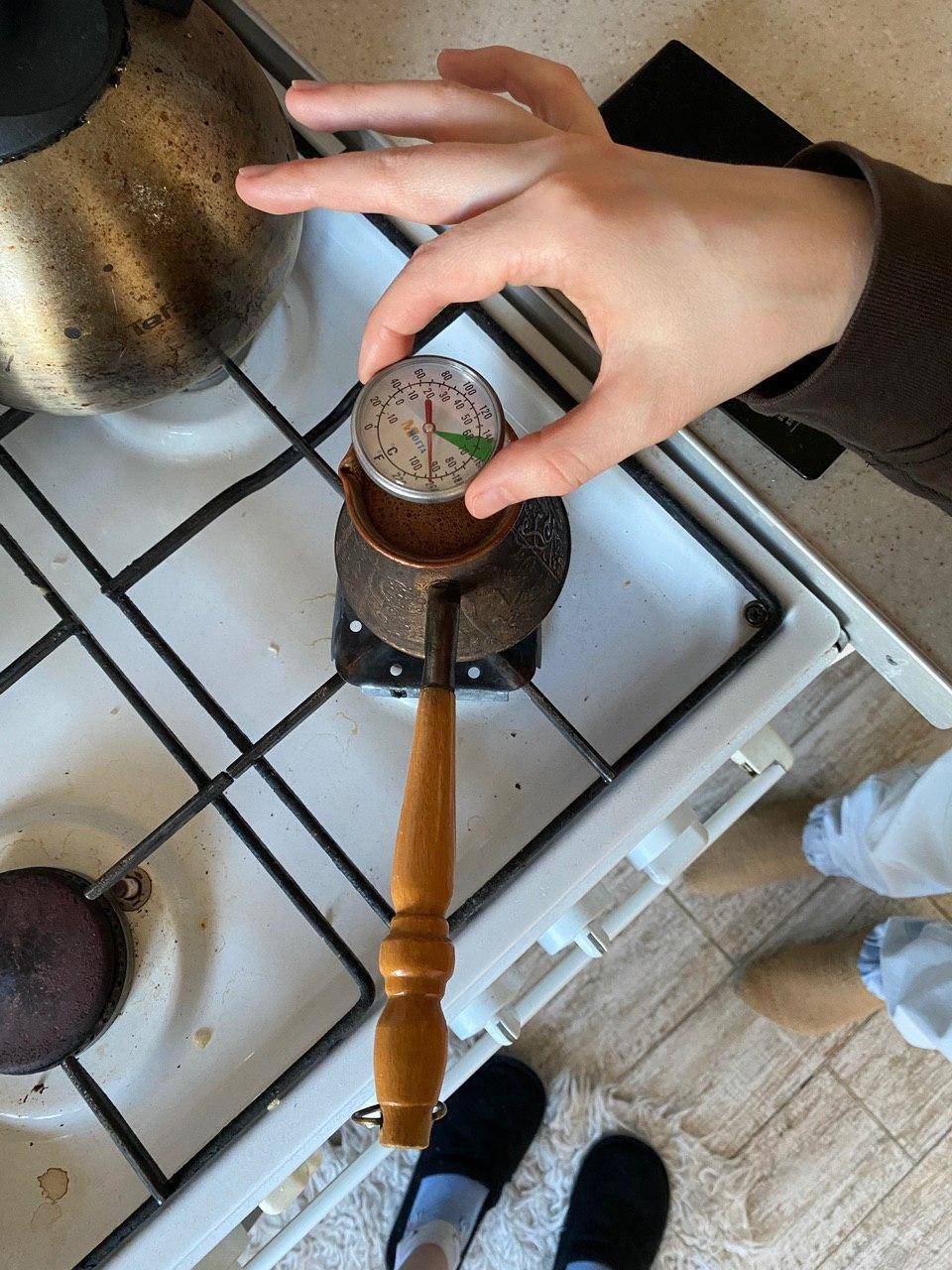 Как варить зерновой кофе в турке