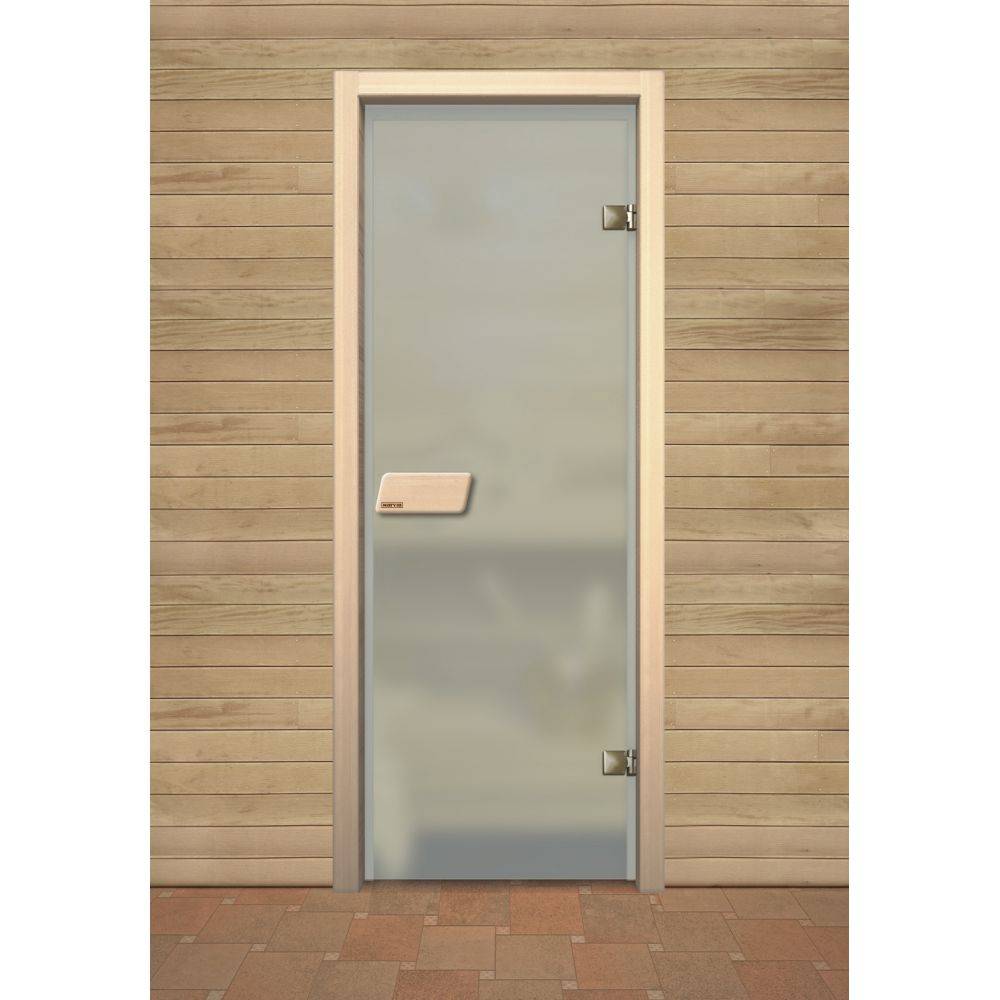 Стеклянные двери для сауны и бани: плюсы и минусы, как выбрать и установить