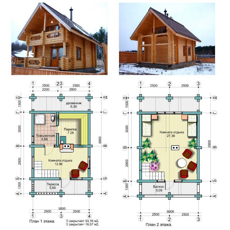 Проекты и планировка домов с гаражом и баней: чертежи с размерами