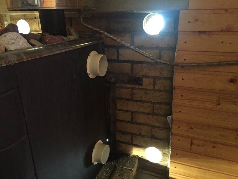 Теплый пол в бане от дровяной печи пошагово с фото и видео