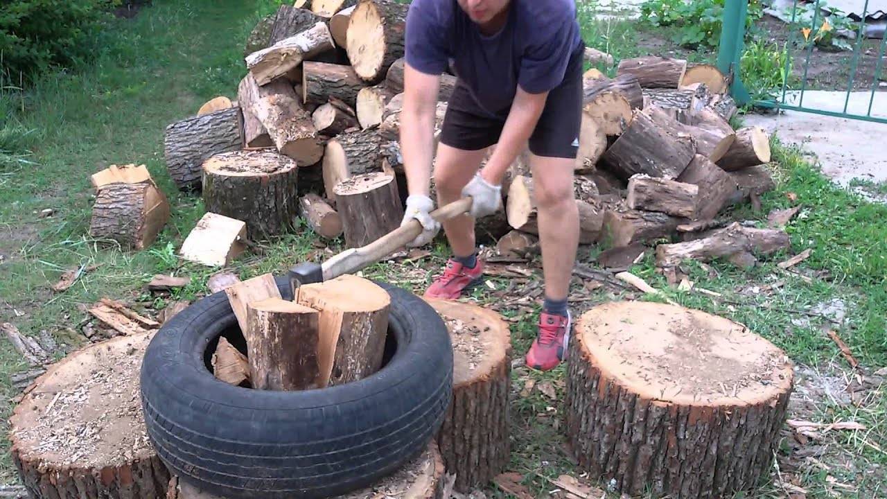 Разбираемся, как правильно рубить дрова