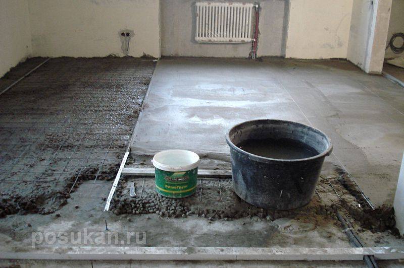 Бетонная стяжка: как залить бетонную стяжку своими руками под пол в доме и квартире