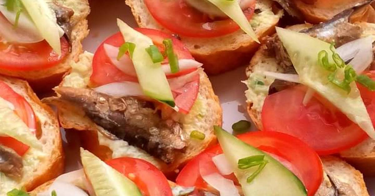 Бутерброды на праздничный стол — 19 простых и вкусных рецептов