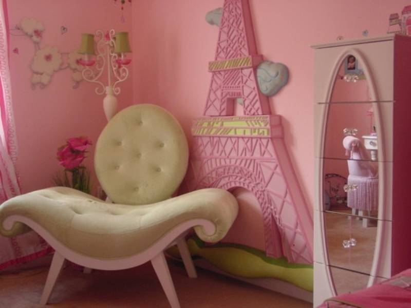 90 идей дизайна комнаты для девочки-подростка (фото)