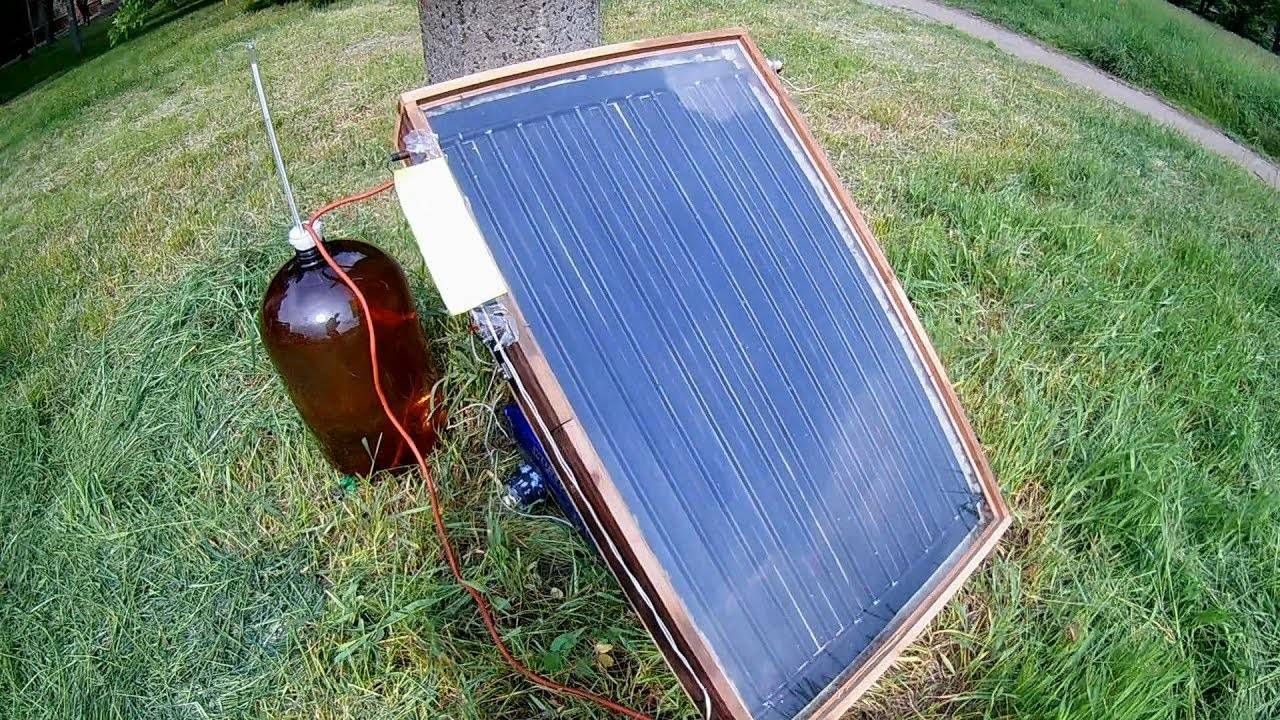 Воздушное солнечное отопление своими руками: как сделать отопительный коллектор