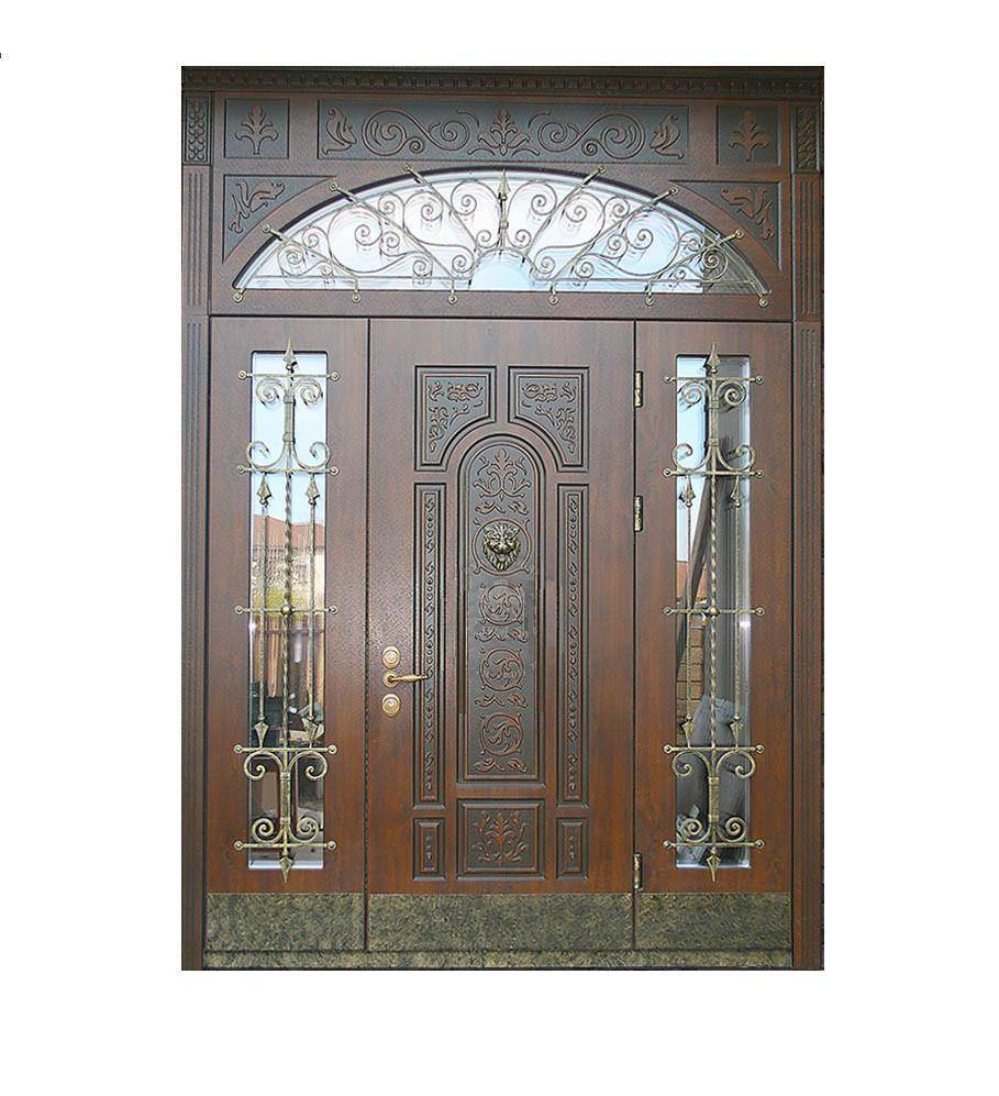 Входные кованые двери: фото в экстерьере и интерьере дома, идеи оформления