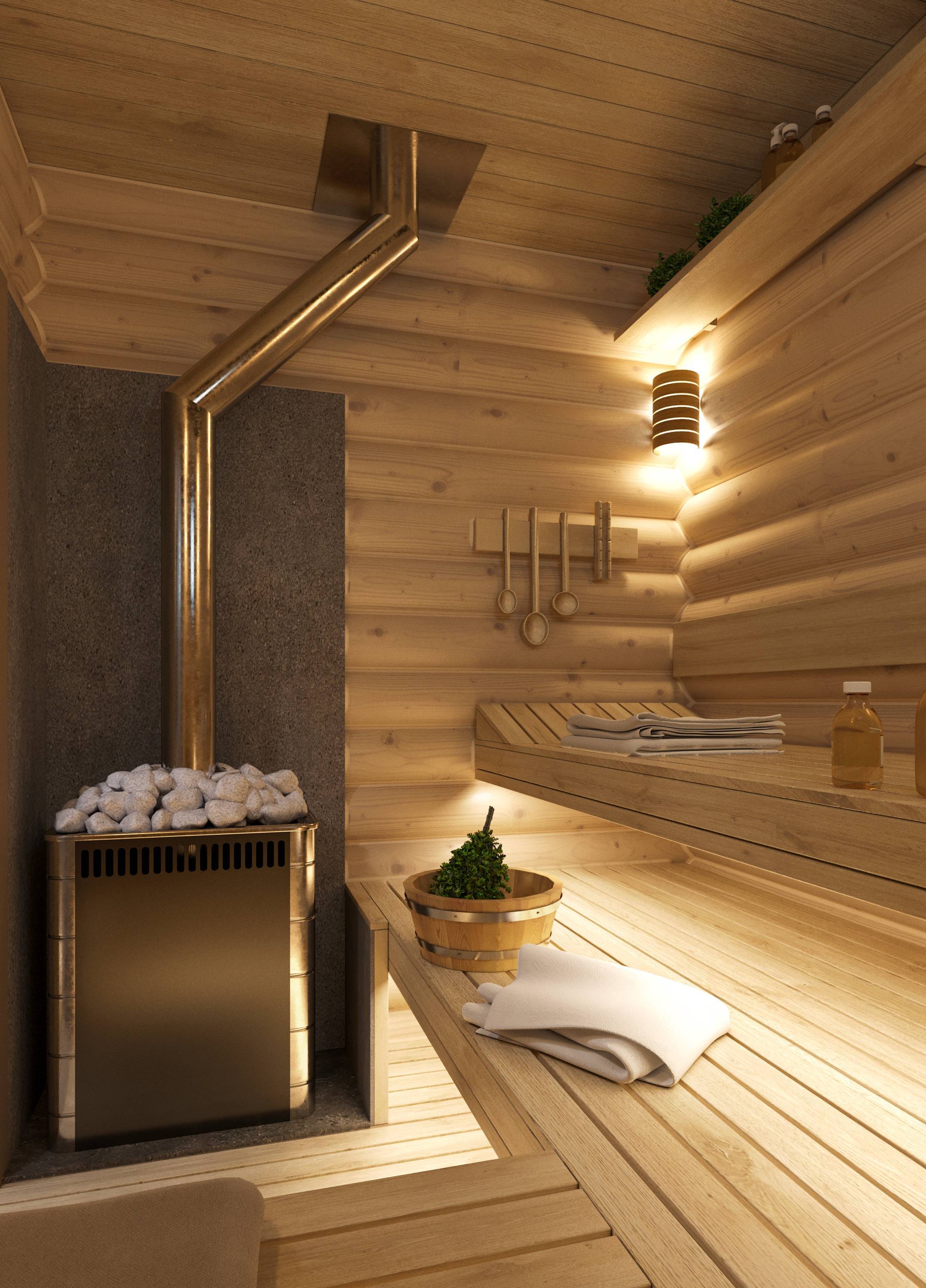 Интерьер бани: дизайн и варианты оформления. оформляем дизайн бани внутри: советы для каждого помещения