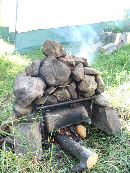 Даже в лесу можно ночевать с комфортом! сухотрубная система: «печка» для палатки своими руками