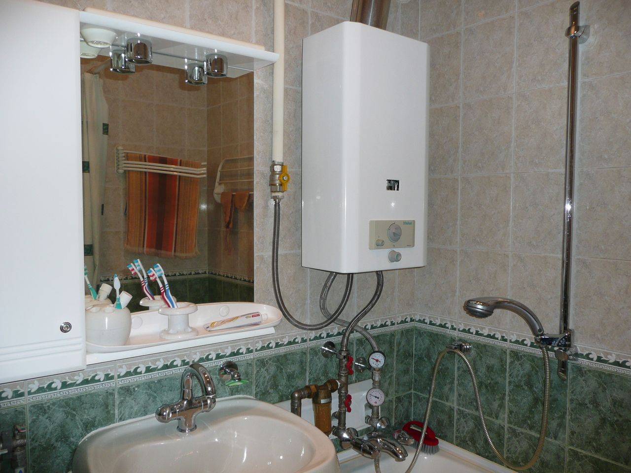 Можно ли установить газовый котел в ванной комнате в частном доме? 100ab.ru