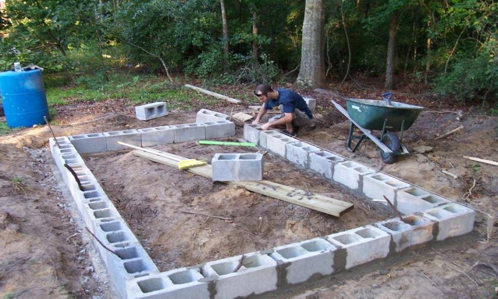 Как построить баню из блоков своими руками - блог о строительстве