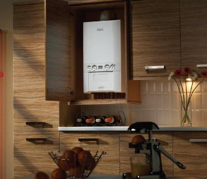 Как спрятать газовый котел на кухне: варианты с фото » всёокухне.ру