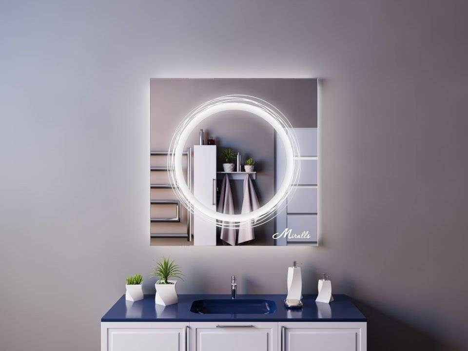 Как изготовить необыкновенное зеркало с подсветкой: поэтапное описание работ