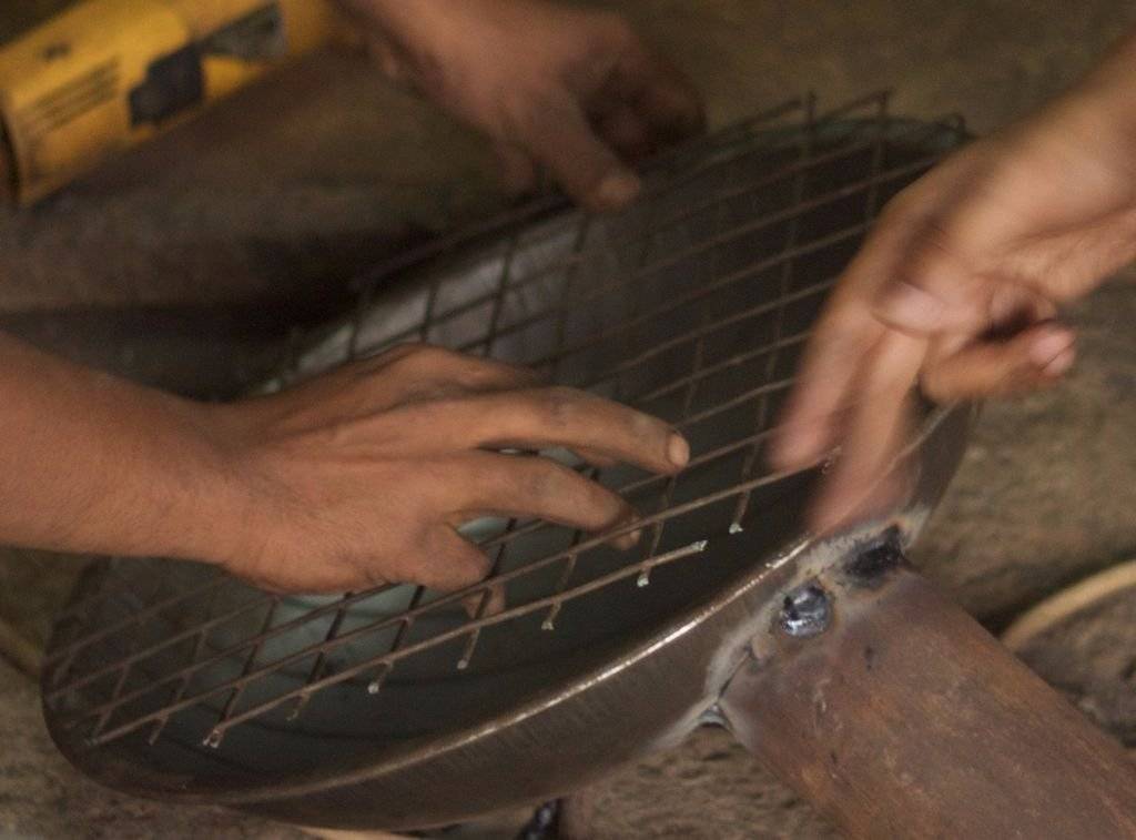 Вытяжка для мангала и барбекю своими руками
