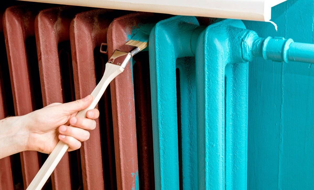 Чем и как покрасить чугунную батарею отопления в домашних условиях