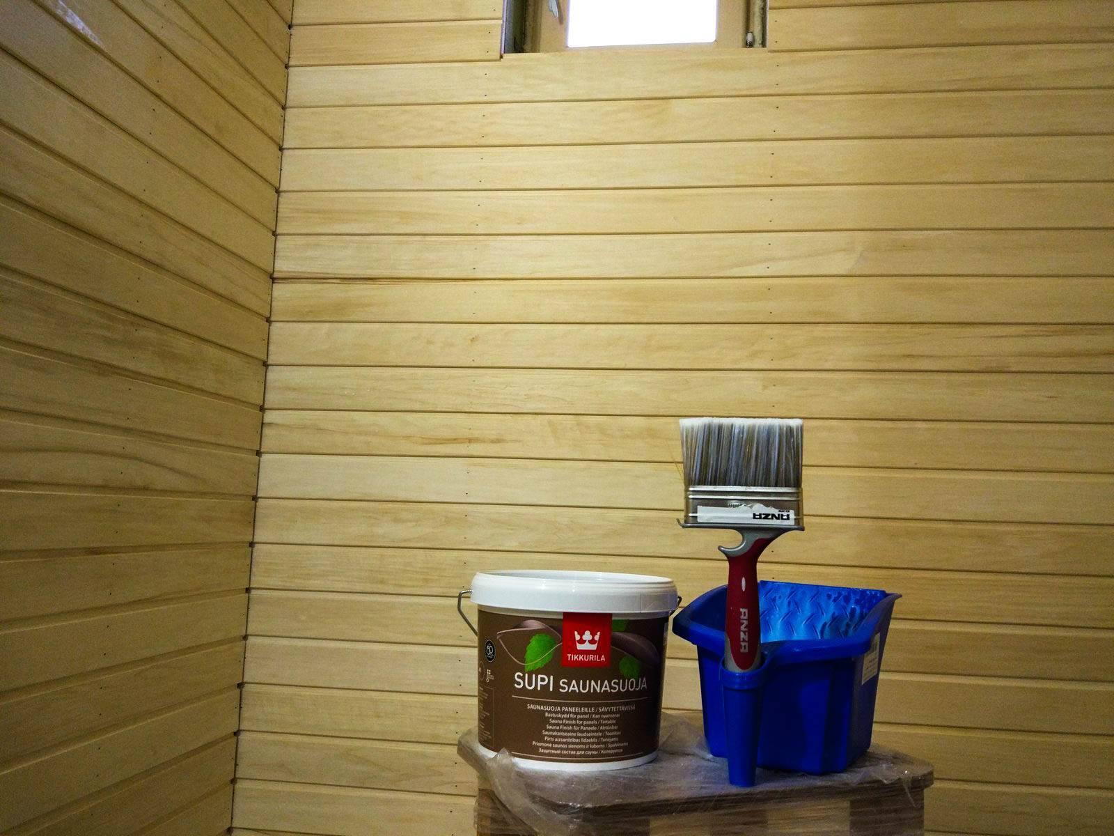 Внутренняя и внешняя обработка бани: как выбрать пропитку для стен