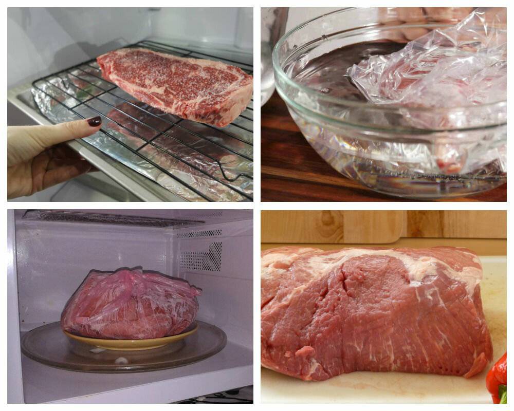Способы разморозки мяса в домашних условиях- как правильно?