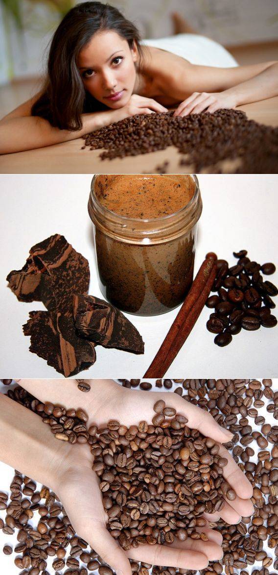 Виды и приготовление скрабов из кофе для бани