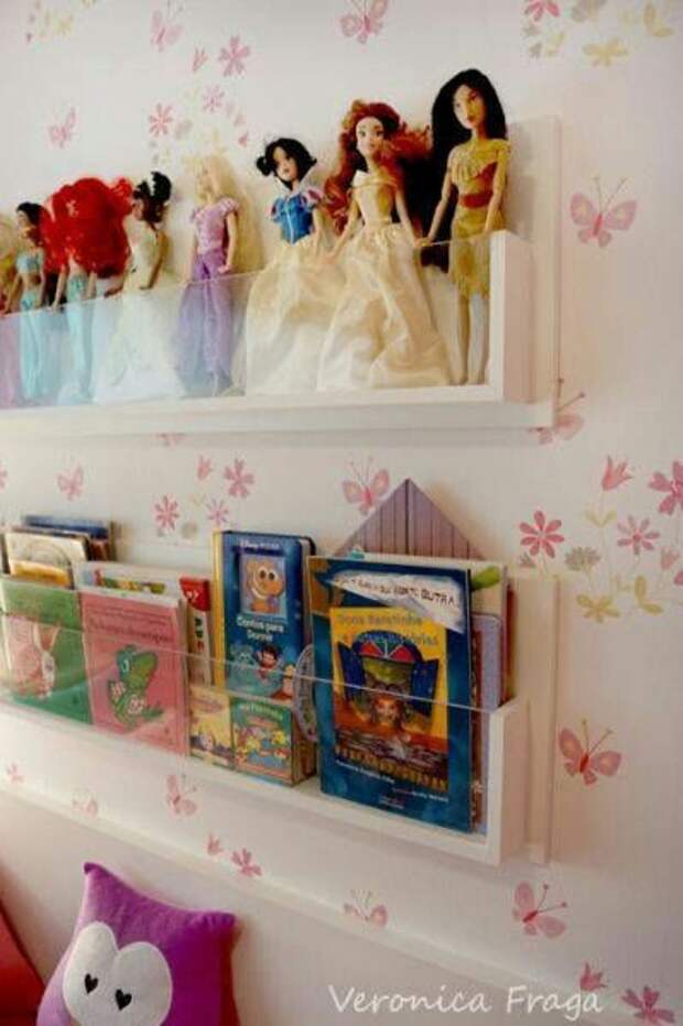 Хранение игрушек в детской комнате