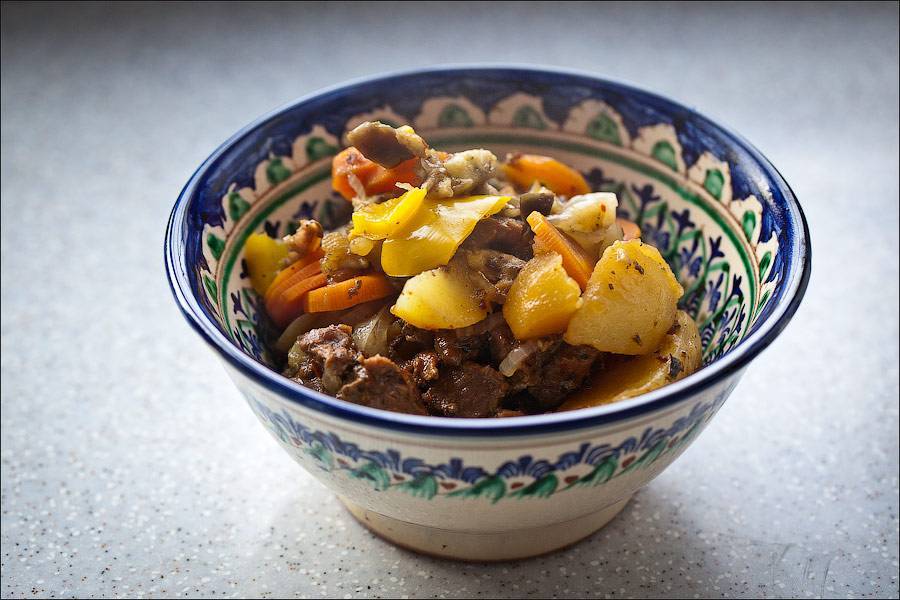 Домляма — вкусное блюдо узбекской кухни