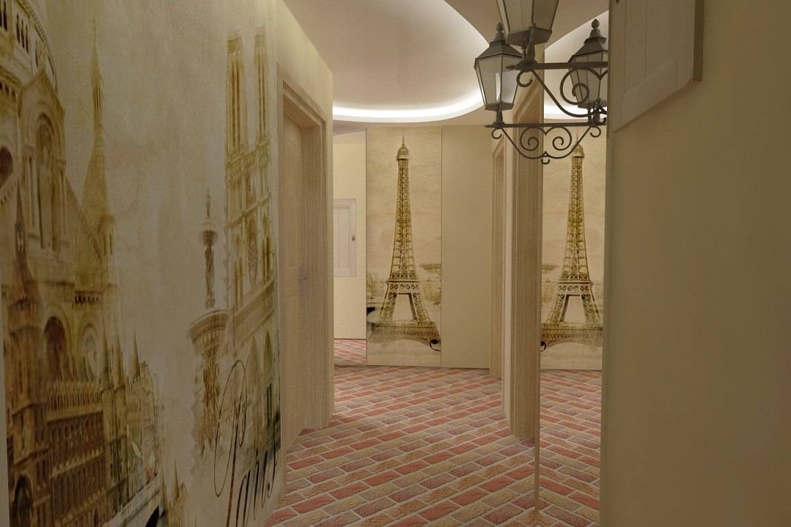 Для тех, кто выбирает обои для прихожей и коридора: 52 уникальных фото в интерьере
