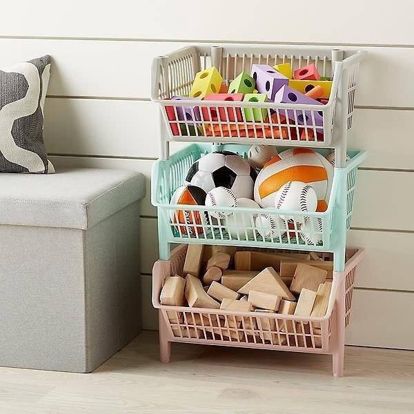 Конструктивный подход к вопросам хранения игрушек в детской комнате