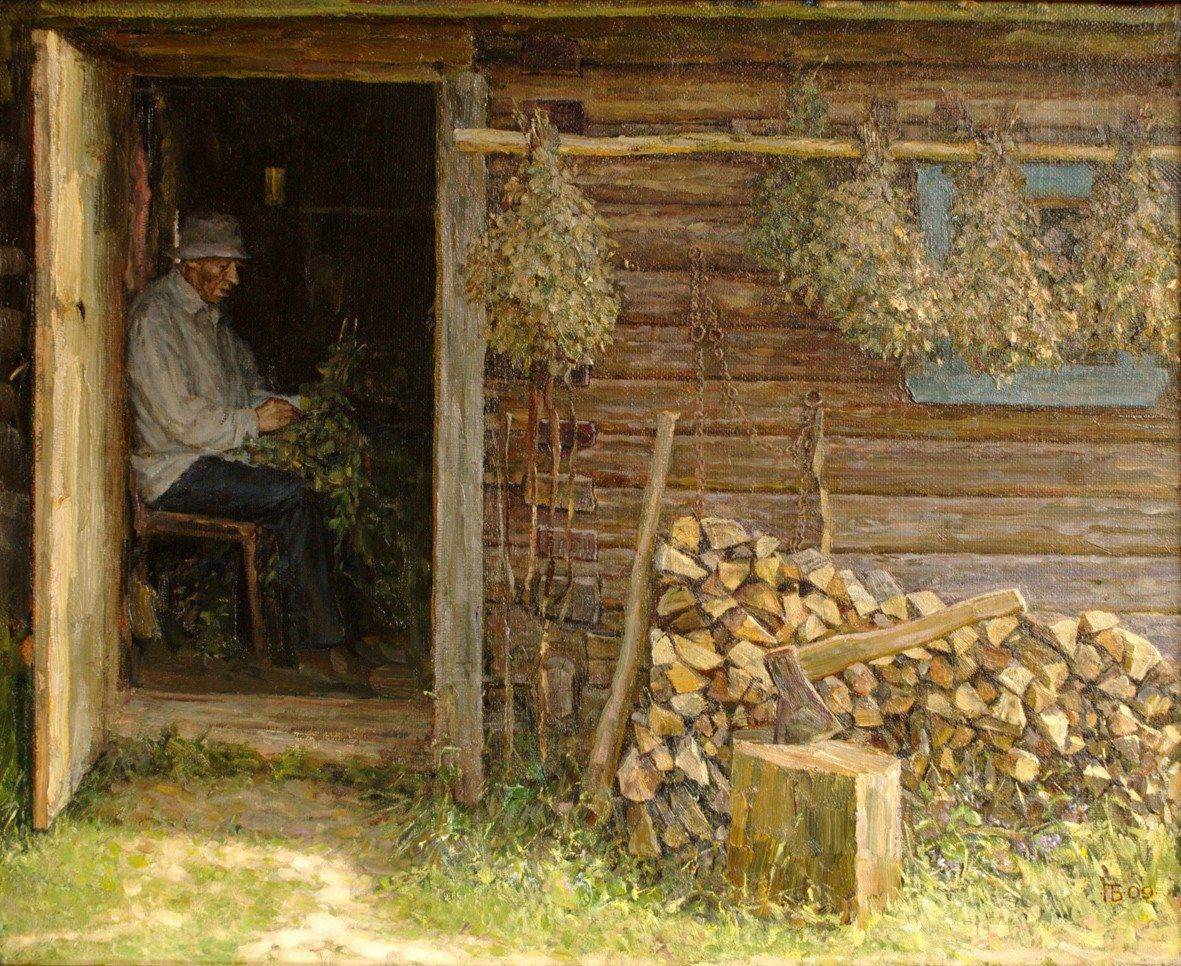 Баня в живописи русских художников