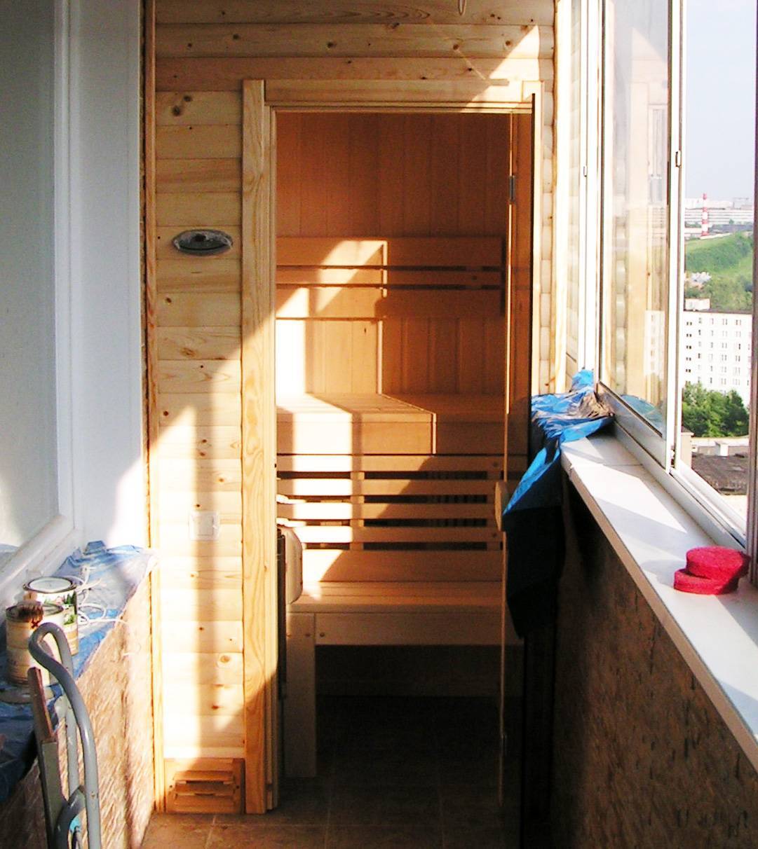 Сауна на балкон: фото, баня на лоджии своими руками, мини-сауна инфракрасная, видео, как сделать сауну, отзывы