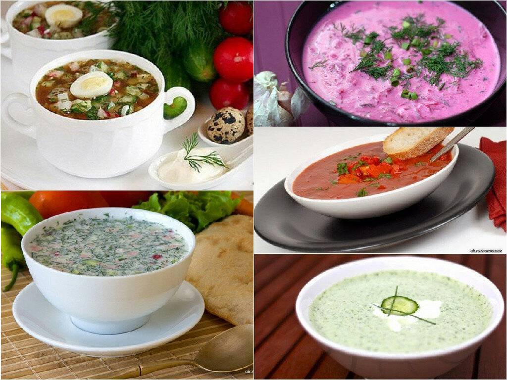 5 холодных супов, которые легко приготовить - горящая изба