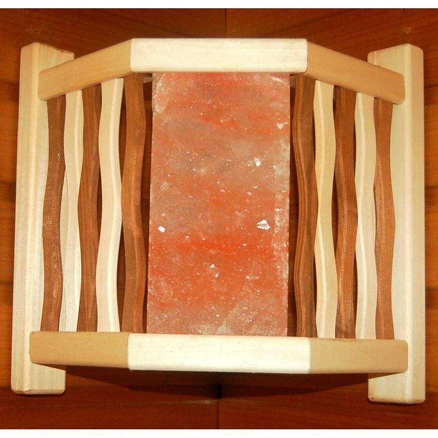Абажур для бани, для сауны, как сделать своими руками, особенности деревянных и из гималайской соли, плюсы-минусы, подробности