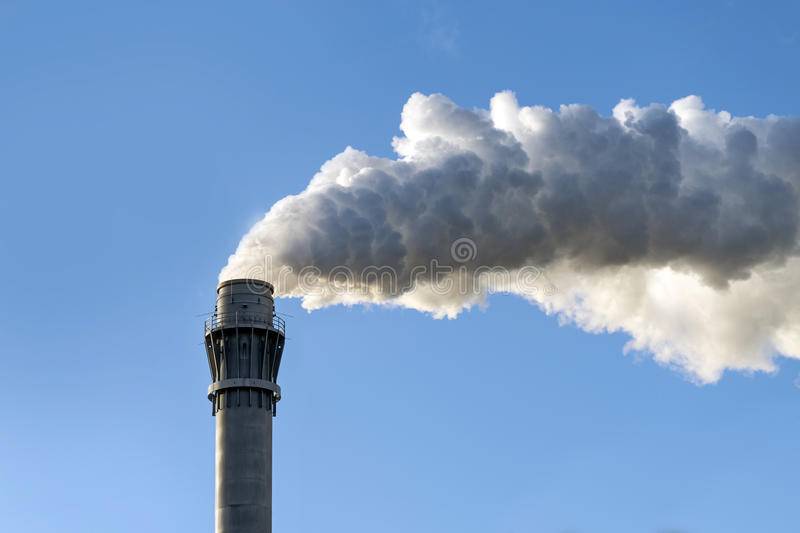 Загрязнение воздуха от дымовых труб